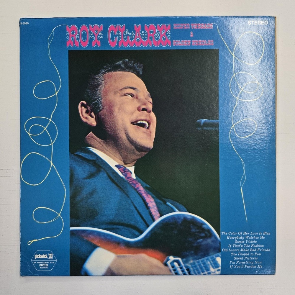 Roy Clark Silver Threads and Golden Needles LP VG/VG+ Vintage Vinyl JS-6080